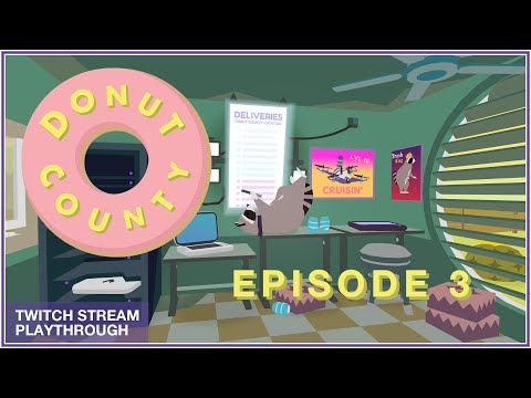 Donut County on PS4 Episode 3 - Nine Hundred Ninety Nine Ft. Below