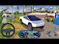 Tesla Cyber Truck Uber Taxi Driving In Simulator Game Taxi Car Simulator EVO Android Gameplay