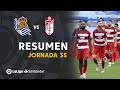 Resumen de Real Sociedad vs Granada CF (2-3)