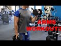 LIVING FOR THE MOMENT | Arms workout w/ Olivier Montminy