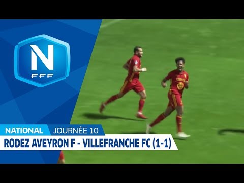 J10: Rodez Aveyron F - Villefranche FC (1-1), le résumé I National FFF 2018-2019