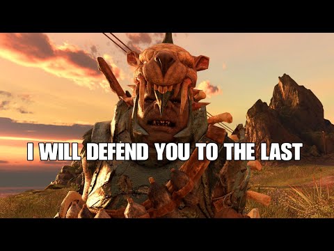 ORC PROVES HOW LOYAL HE IS TO TALION (WITH SUBTITLES)