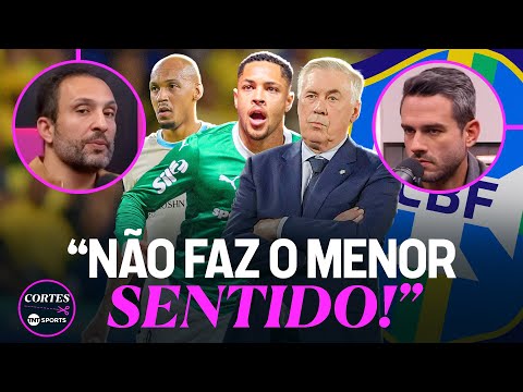 ANCELOTTI ERROU NA LISTA? COMENTARISTAS DEBATEM SOBRE A CONVOCAÇÃO DA SELEÇÃO BRASILEIRA!