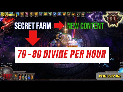 The Secret POE Farming Method Everyone Ignored! 70–90 Divine/Hour – You’ll Regret Missing This!”