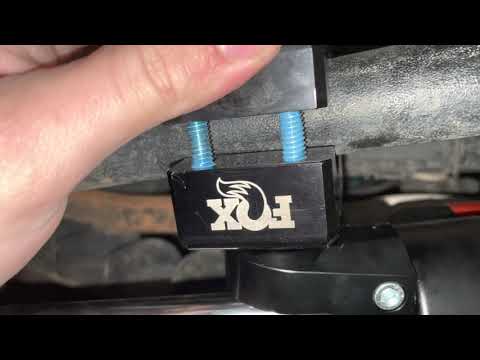 F250 Super duty Fox ATS steering Stabilizer Install