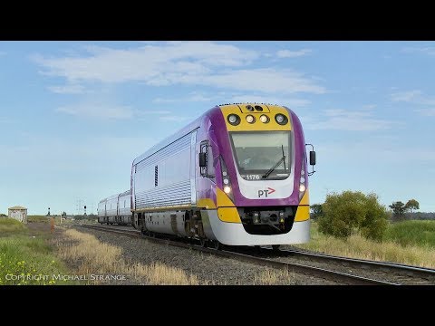Vline Vlocity Passenger Trains at Gheringhap Loop (Novermber 2019) - PoathTV Australian Railways