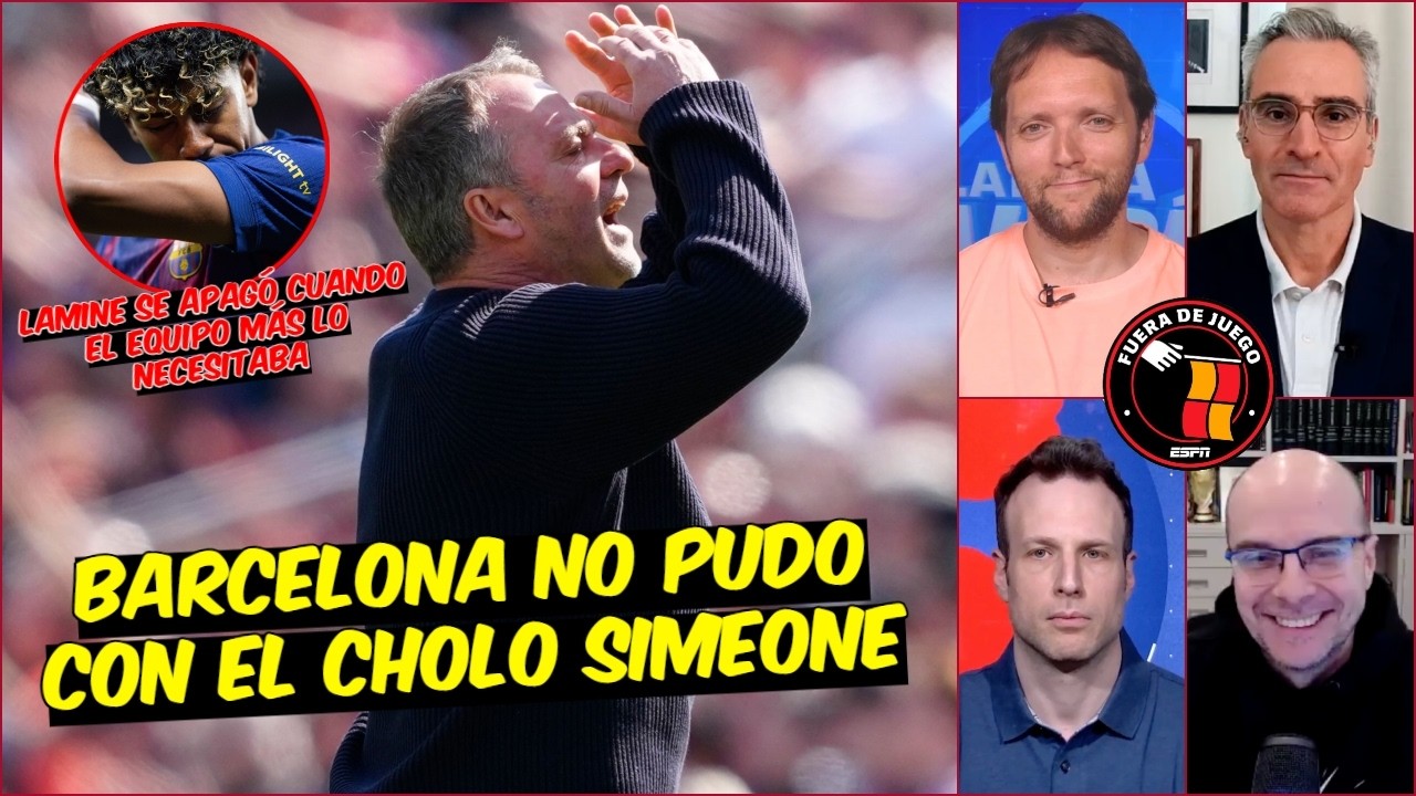 El BARCELONA de FLICK demostró ante el ATLÉTICO que todavía es INGENUO y BLANDO | Fuera de Juego