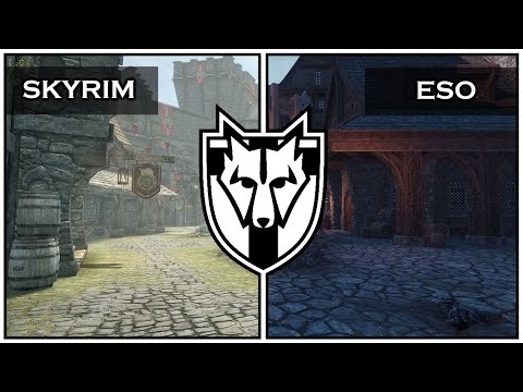 Solitude Comparison | SKYRIM vs ESO (Which one is better?)