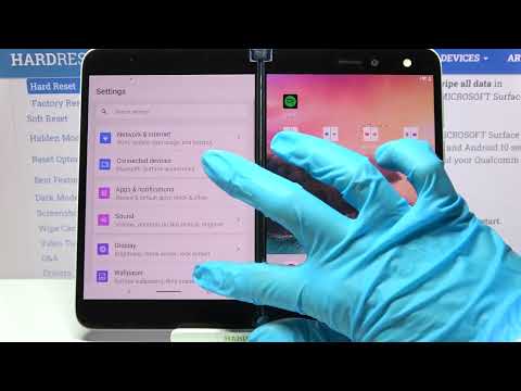 How to Switch On/Off High Contrast Text in MICROSOFT Surface Duo – Find Contrast Settings