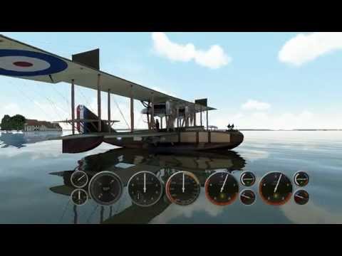 Felixstowe F-2A DEMO Rise of Flight (HD Gameplay)