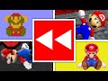 Evolution Of EVERY MARIO DEATH ANIMATION EVER & Game Over Screens (REVERSED)