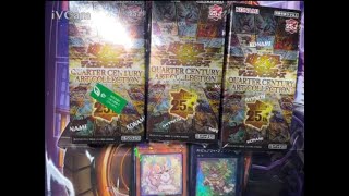 遊戯王 QUARTER CENTURY ART COLLECTION 開封雑談・トップレアでるか