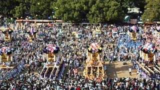 preview picture of video '【2013年】新居浜太鼓祭り 山根グラウンド 021_泉川地区'