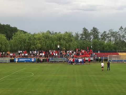 Bucuria fanilor de la CS Tunari dupa calificarea cu CS Afumati din "barajul" pentru Liga 3