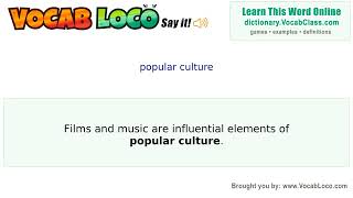 Video thumbnail for popular culture