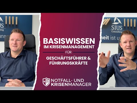 Basiswissen Krisenmanagement für Geschäftsführer und Führungskräfte | Software Krisenmanagement
