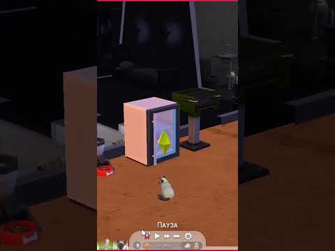 кошке звонит смерть в Симс 4 из восьмой серии челенжа беременный подросток 3