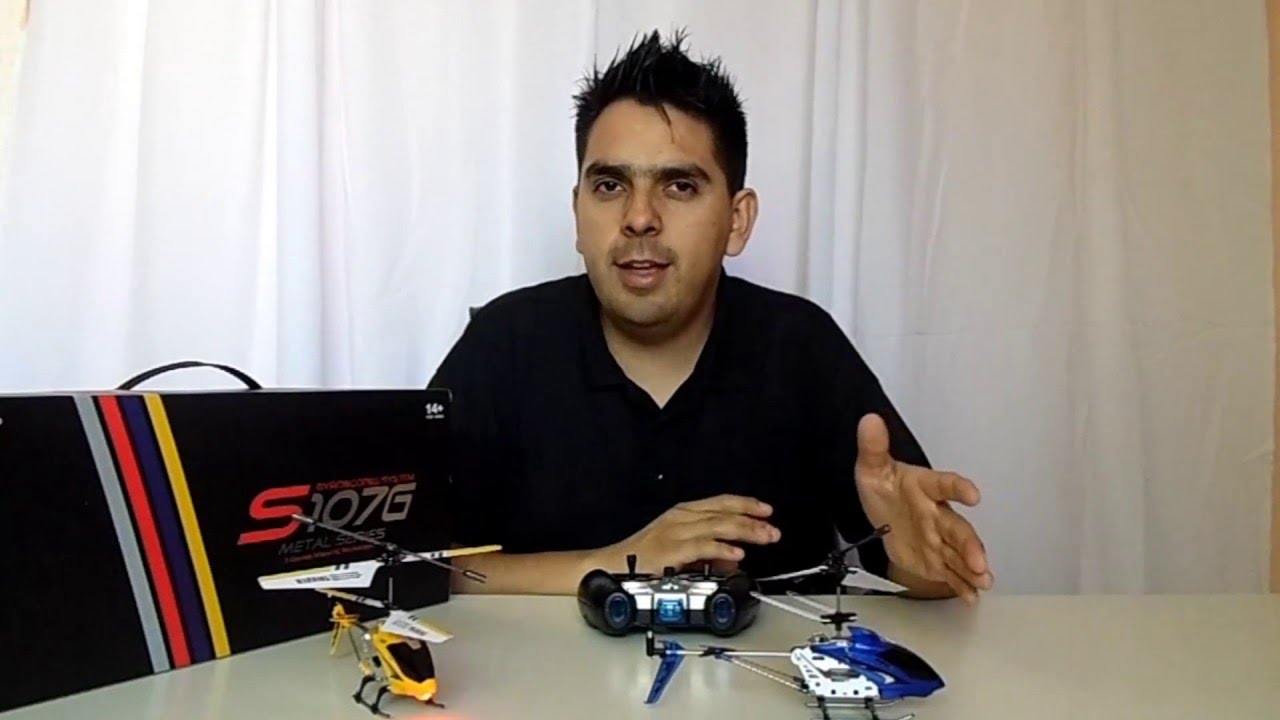 Радиоуправляемый вертолёт Syma S107G, синий