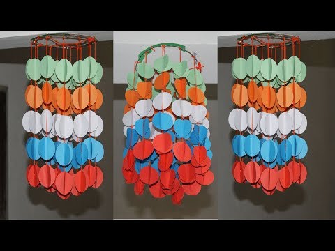 How To Make Wall Hanging With Paper_Paper hanging By Life Hacks 360 Video