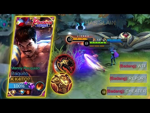 PAQUITO NEW COMBO ITEMS BUILD 2O21 | PAQUITO DEADLY COMBO | TOP GLOBAL PAQUITO GAMEPLAY | MLBB