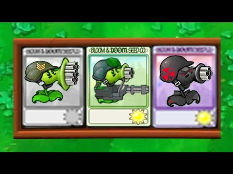 Heavy Gatling pea & Cattail - About triplets - PVZ