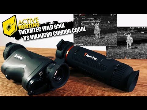 Thermtec Wild 650L VS Hikmicro Condor CQ50L - Wärmebildgeräte mit Laserentfernungsmesser im Test