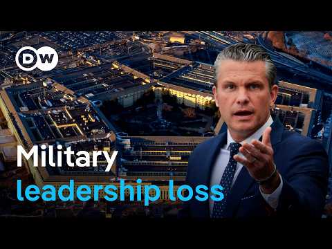 Why Hegseth is cutting top military jobs | DW News