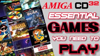 Top 30 Amiga CD32 Games of all Time (Time Stamps) #amiga #commodoreamiga #amigacd32