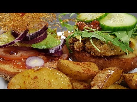 Vegane Burger Hipsterstyle feat. Niksda (inkl. Rezept mit Brötchen zum selber machen) | Mori kocht