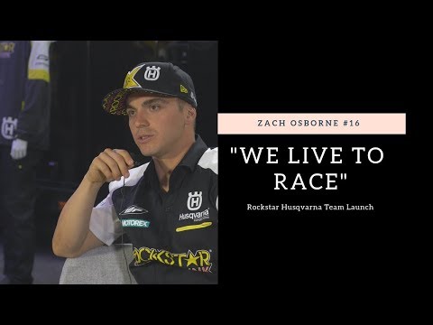 "We live to race" Zach Osborne Rockstar Racing Intro - Motocross Action Magazine