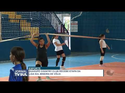 Guaxupé Country Club recebe etapa da liga sul mineira de vôlei