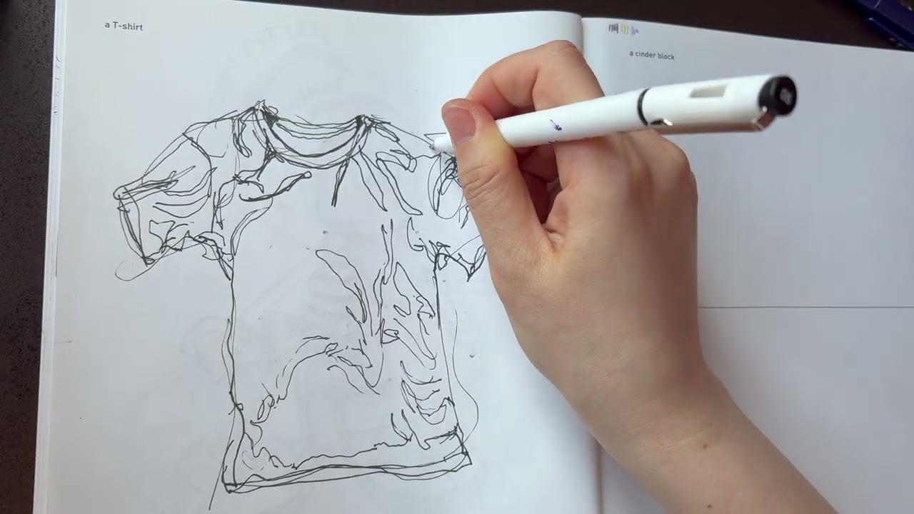 642 Things to Draw Challenge: T-Shirt | Sketching + Chatting