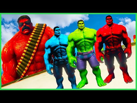 World War Hulk | TEAM HULK VS GENERAL RED HULK -  EPIC BATTLE