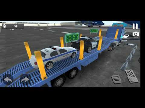 Transporting SUV Vehicles in Cargo Plane #3 | Police Car Transporter Simulator | Android Gameplay