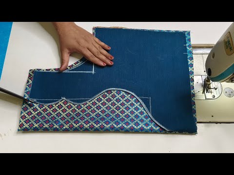 Designer Blouse Design Cutting And Stitching Back Neck Blouse Designs | Blouse Ki Design