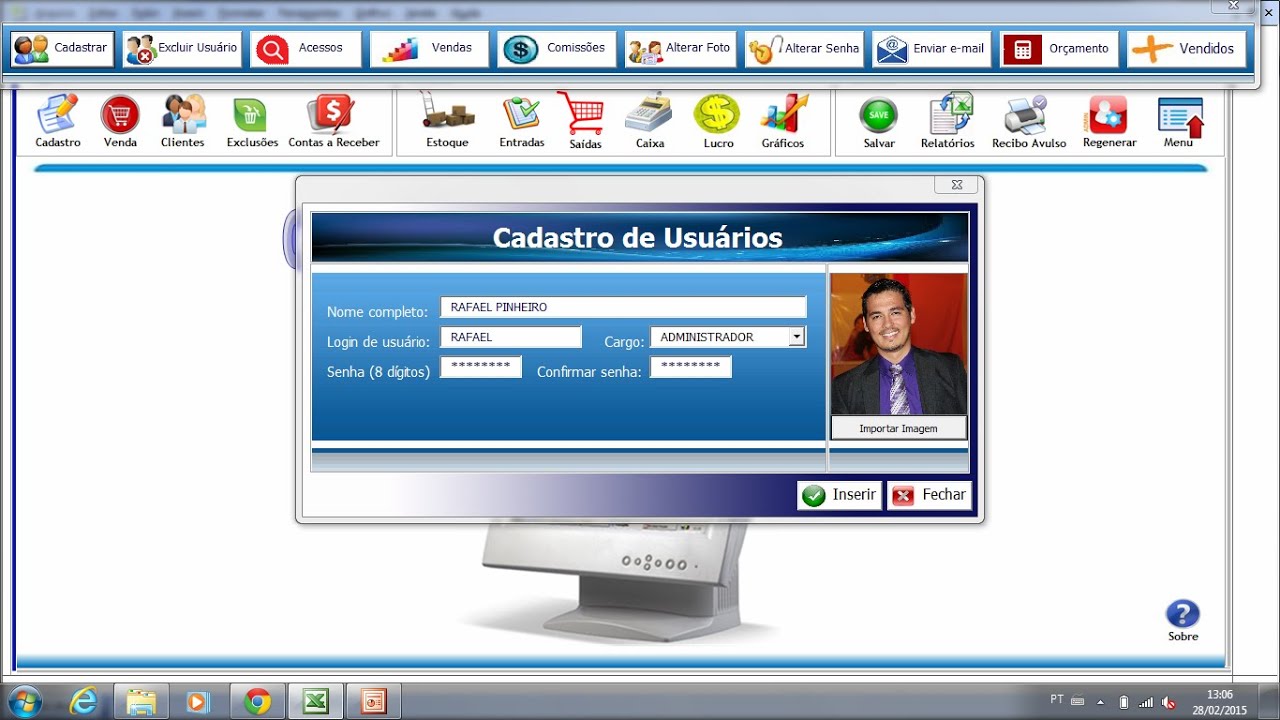 Planilha Controle de Estoque 7.0 + Contas a Receber - DOWNLOAD