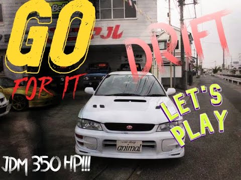 Subaru Impreza WRX GC8 Drifting Snow