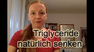 Triglyceride natürlich senken