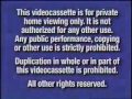 FBI Warning/Gold Walt disney Home video logo ...