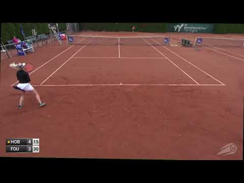 Katharina Hobgarksi vs Jaimee Fourlis - W25 The Hague 2021