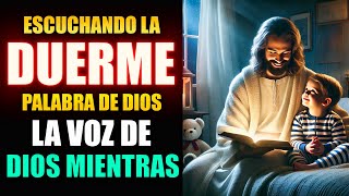 Duerme escuchando la Palabra de Dios - Oración de la Noche 🌜Oración para escuchar la voz de Dios