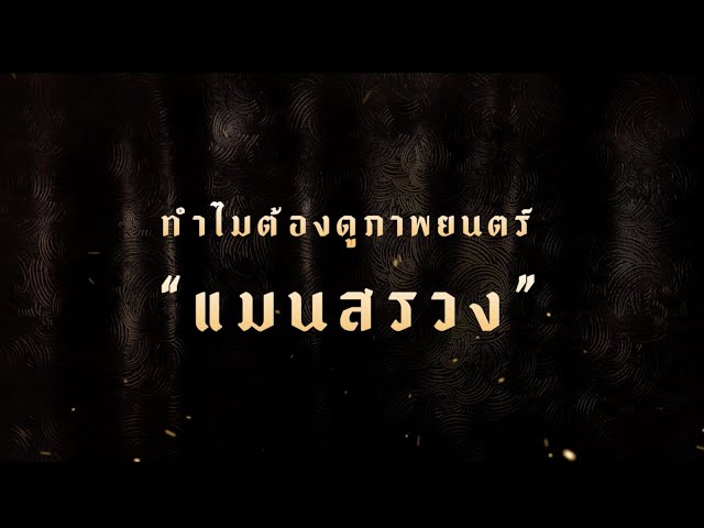 ManSuang | ทำไมต้องดูภาพยนตร์ แมนสรวง