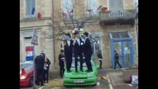 preview picture of video 'vidéo de voiture de conscrit de saint George de reneins'