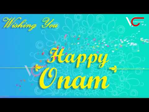 Onam Wishes  | V CREATION | Bijoy Elampa | Whatsapp  | Status