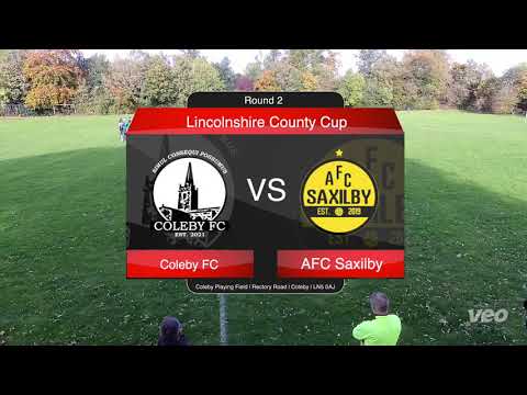 County Cup Round 2 - Coleby FC 2 - 3 AFC Saxilby - Full Highlights