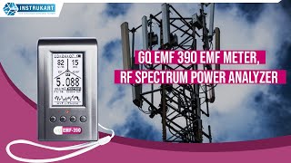 RF Spectrum Power Analyzer | EMF Meter | Electric Field Monitor | Model: EMF 390 |