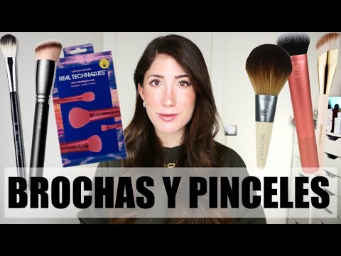 LAS BROCHAS Y PINCELES QUE MÁS UTILIZO