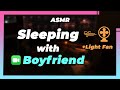 [ASMR] SLEEPING ON FACETIME with your BOYFRIEND (with satisfying fan sounds) [5 HOURS]