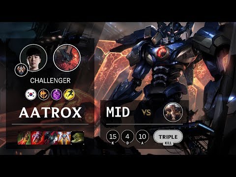 Aatrox Mid vs Sett - KR Challenger Patch 10.7