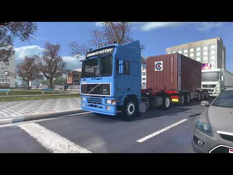 Volvo F12 - Euro Truck Simulator 2 v1.28 - Vitebsk(BY) - Babruysk(BY)